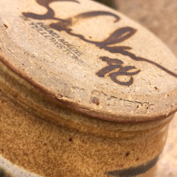 Hand Made in Yellowstone Pottery Pitcher - Picture 11 of 16